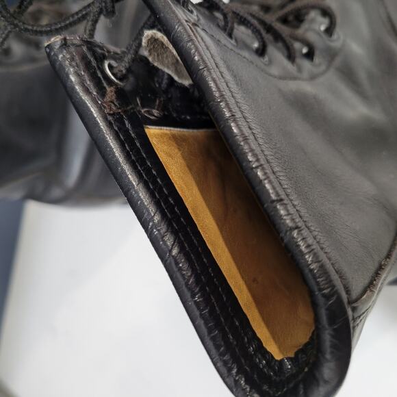 Vintage Addison Shoe Company Steel Toe Leather Boots Men's 5.5 Woman's 7… - Picture 14 of 14